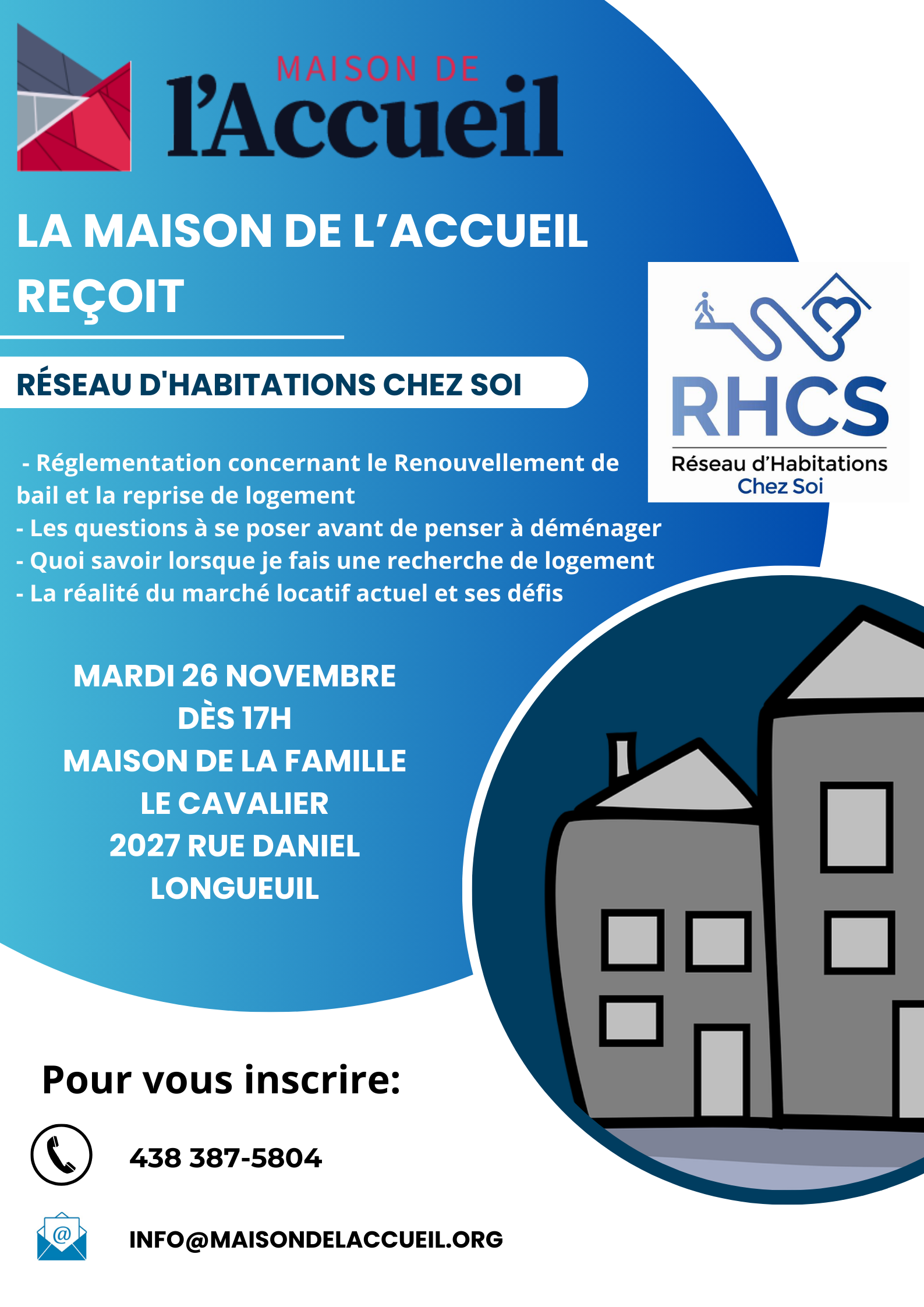 Atelier d'information Réseau d'Habitation chez Soi